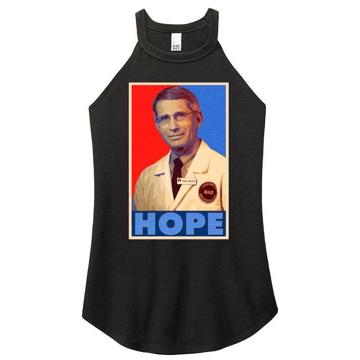 Dr Anthony Fauci Hope Women's Perfect Tri Rocker Tank