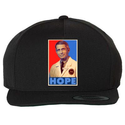 Dr Anthony Fauci Hope Wool Snapback Cap