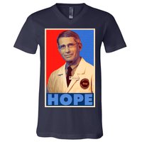 Dr Anthony Fauci Hope V-Neck T-Shirt