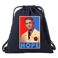 Dr Anthony Fauci Hope Drawstring Bag