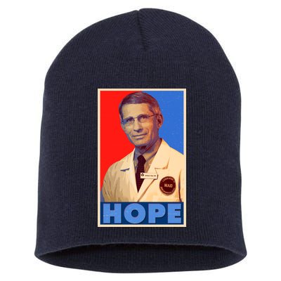 Dr Anthony Fauci Hope Short Acrylic Beanie