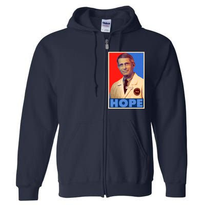 Dr Anthony Fauci Hope Full Zip Hoodie