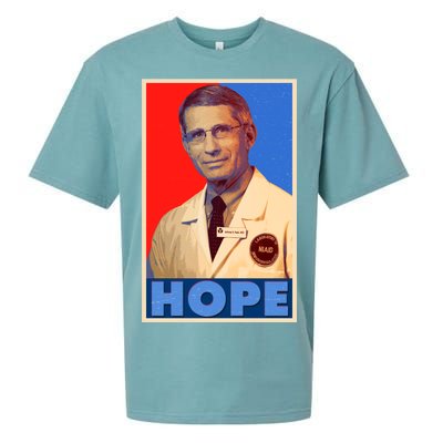 Dr Anthony Fauci Hope Sueded Cloud Jersey T-Shirt