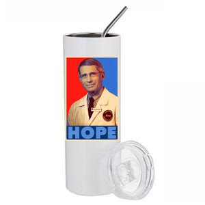 Dr Anthony Fauci Hope Stainless Steel Tumbler