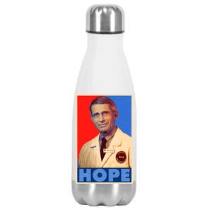 Dr Anthony Fauci Hope Stainless Steel Insulated Water Bottle