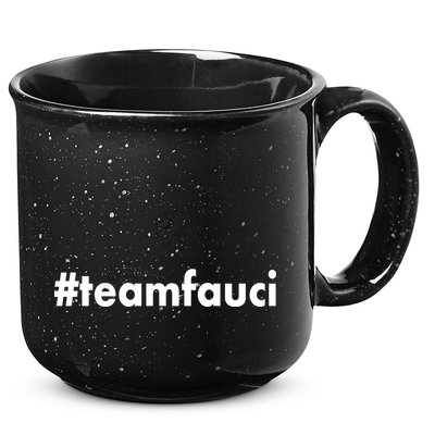 Dr Anthony Fauci #teamfauci Team Fauci 15oz Campfire Ceramic Mug