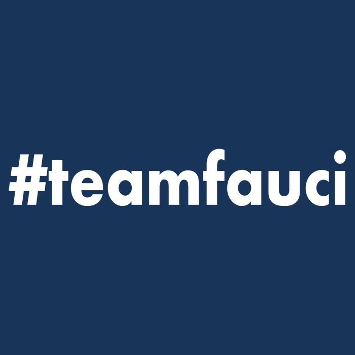 Dr Anthony Fauci #teamfauci Team Fauci 16 in Basic Backpack