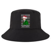 Dr Fauci Baby It's Covid Outside Ugly Christmas Sweater Cool Comfort Performance Bucket Hat