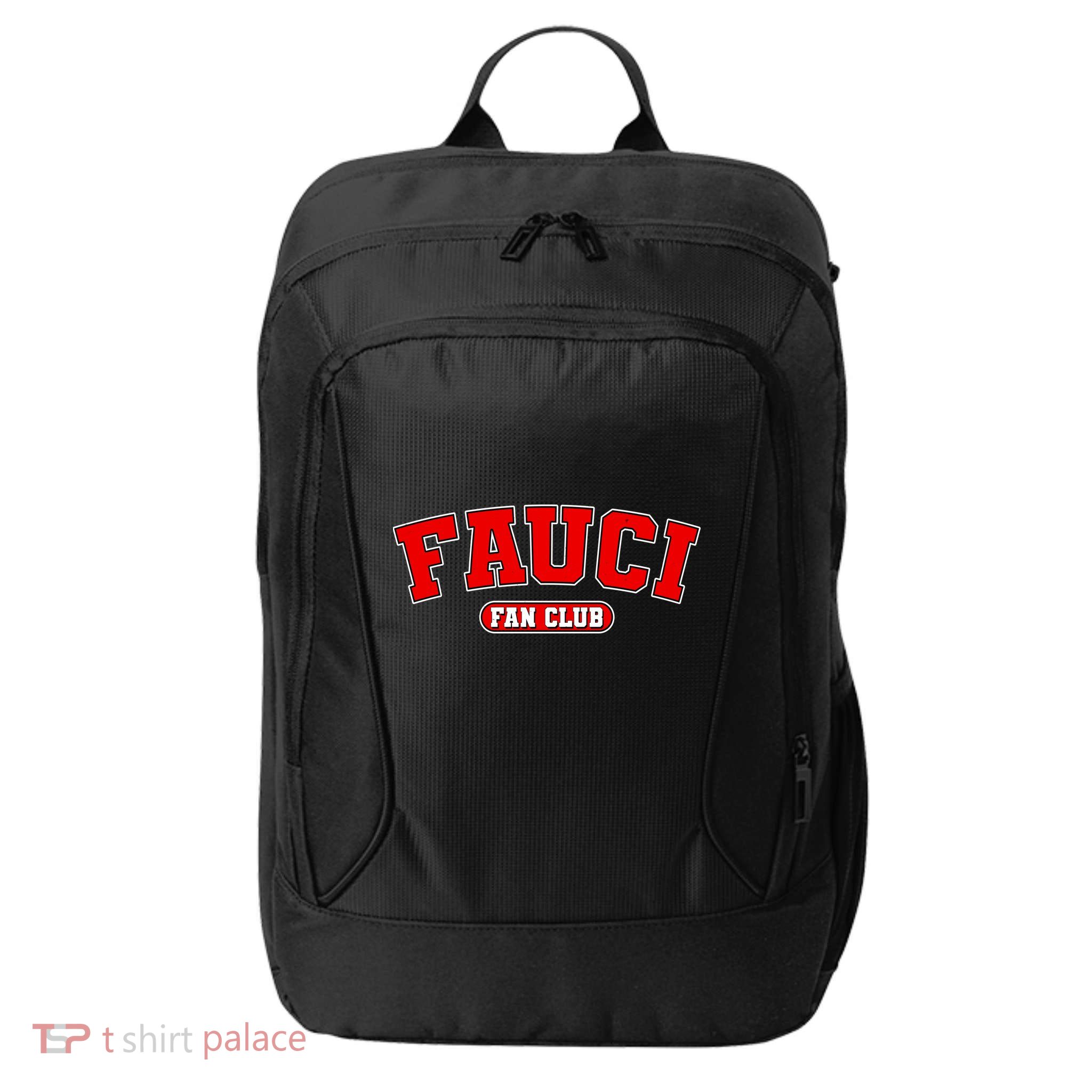Dr Fauci Fan Club Logo City Backpack