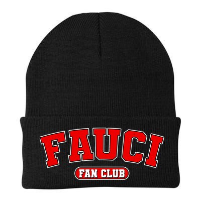 Dr Fauci Fan Club Logo Beanie