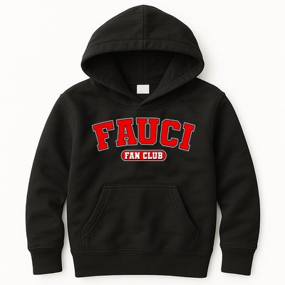 Dr Fauci Fan Club Logo Kids Hoodie