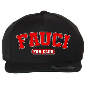 Dr Fauci Fan Club Logo Wool Snapback Cap