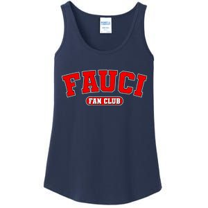 Dr Fauci Fan Club Logo Ladies Essential Tank