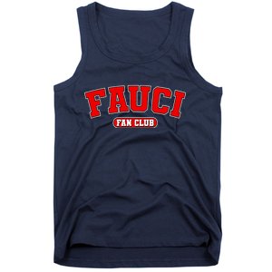 Dr Fauci Fan Club Logo Tank Top