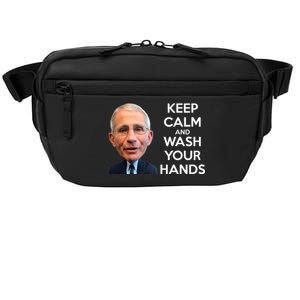 Dr Fauci Keep Calm And Wash Your Hands Crossbody Pack