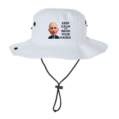 Dr Fauci Keep Calm And Wash Your Hands Bucket Hat