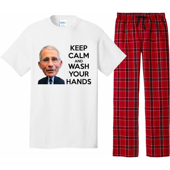 Dr Fauci Keep Calm And Wash Your Hands Pajama Set