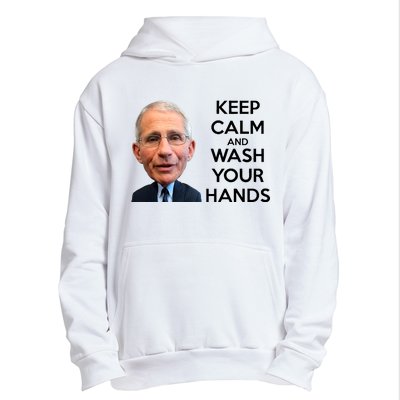 Dr Fauci Keep Calm And Wash Your Hands Urban Pullover Hoodie