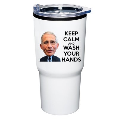 Dr Fauci Keep Calm And Wash Your Hands Tumbler