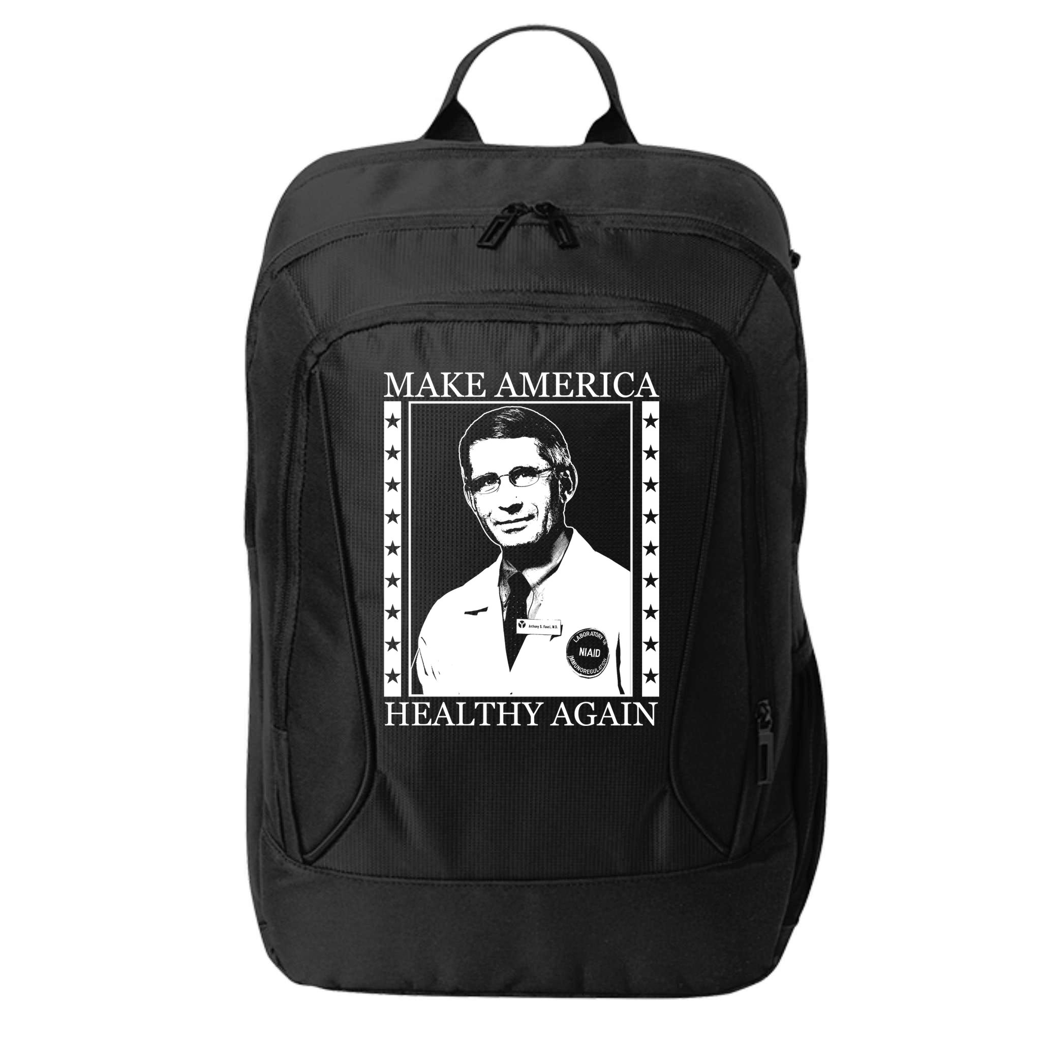 Dr Fauci Make America Healthy Again City Backpack