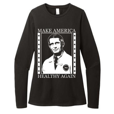 Dr Fauci Make America Healthy Again Womens CVC Long Sleeve Shirt