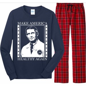 Dr Fauci Make America Healthy Again Long Sleeve Pajama Set