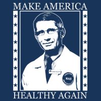 Dr Fauci Make America Healthy Again Flatbill Hat