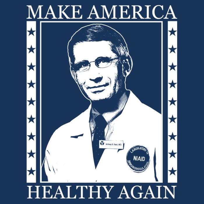 Dr Fauci Make America Healthy Again Flatbill Hat