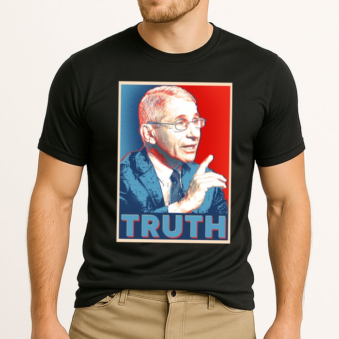 Dr Fauci Truth Election Poster Cooling Performance Crew T-Shirt