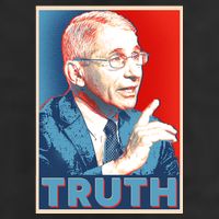 Dr Fauci Truth Election Poster Adult Drive Performance Visor