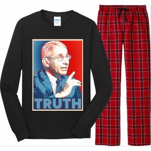 Dr Fauci Truth Election Poster Long Sleeve Pajama Set