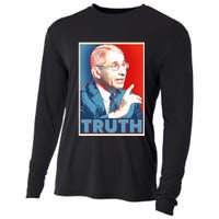 Dr Fauci Truth Election Poster Cooling Performance Long Sleeve Crew