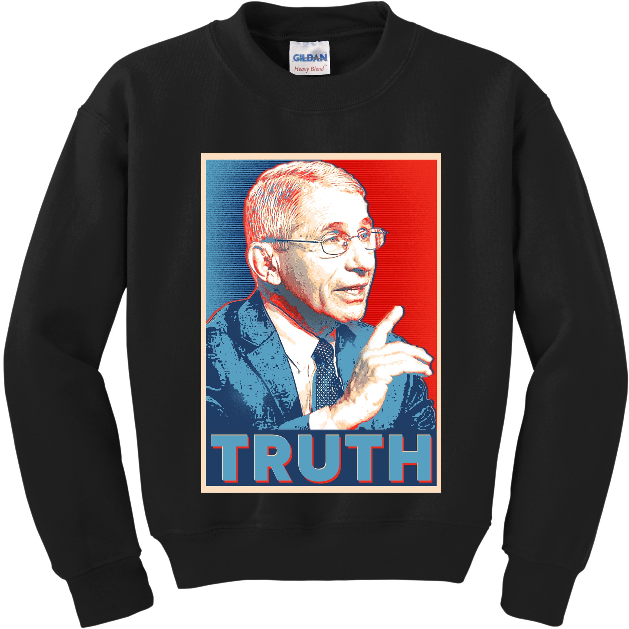Dr Fauci Truth Election Poster Kids Sweatshirt
