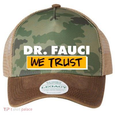 Dr Fauci We Trust Legacy Tie Dye Trucker Hat