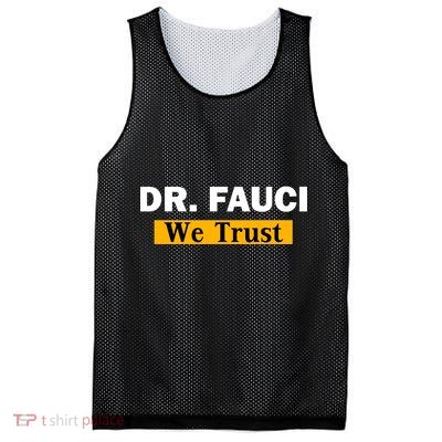 Dr Fauci We Trust I Love Fauci Mesh Reversible Basketball Jersey Tank