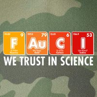 Dr Fauci We Trust In Science Periodical Table Elements Legacy Tie Dye Trucker Hat