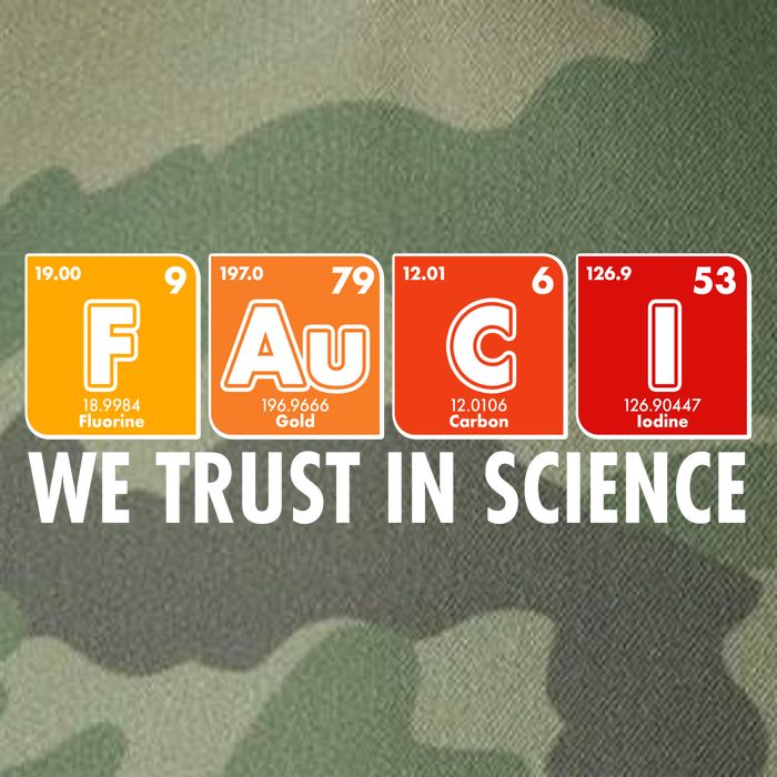 Dr Fauci We Trust In Science Periodical Table Elements Legacy Tie Dye Trucker Hat