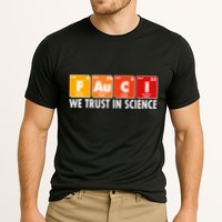 Dr Fauci We Trust In Science Periodical Table Elements Performance Shirt