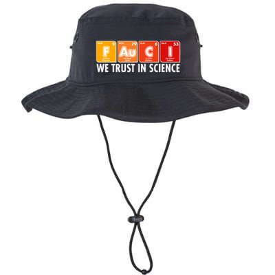 Dr Fauci We Trust In Science Periodical Table Elements Bucket Hat