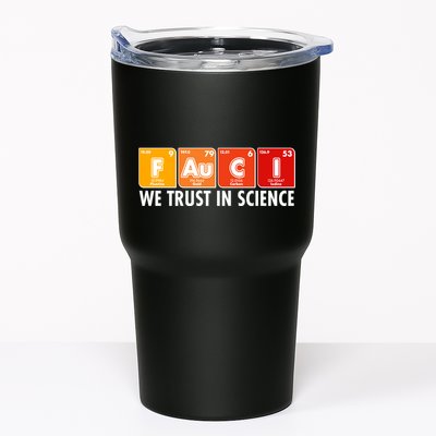 Dr Fauci We Trust In Science Periodical Table Elements Tumbler