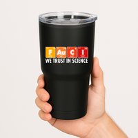 Dr Fauci We Trust In Science Periodical Table Elements Tumbler