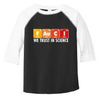 Dr Fauci We Trust In Science Periodical Table Elements Toddler Fine Jersey T-Shirt