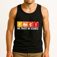 Dr Fauci We Trust In Science Periodical Table Elements Tank Top