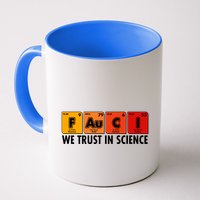 Dr Fauci We Trust In Science Periodical Table Elements Mug