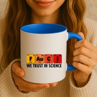Dr Fauci We Trust In Science Periodical Table Elements Mug