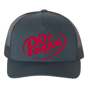 Dr Peepee Soda Pop Logo Yupoong Adult 5-Panel Trucker Hat