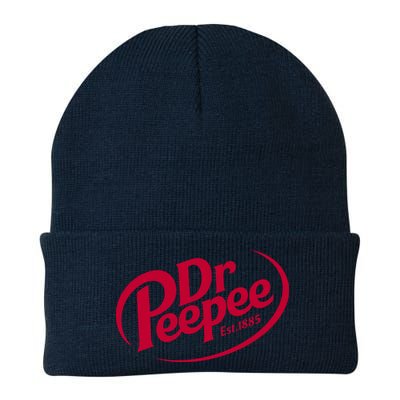 Dr Peepee Soda Pop Logo Beanie