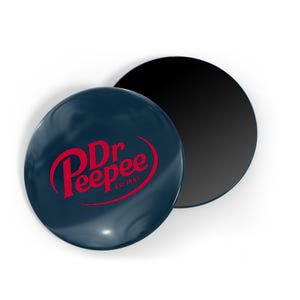 Dr Peepee Soda Pop Logo Magnet