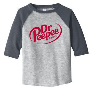 Dr Peepee Soda Pop Logo Toddler Fine Jersey T-Shirt