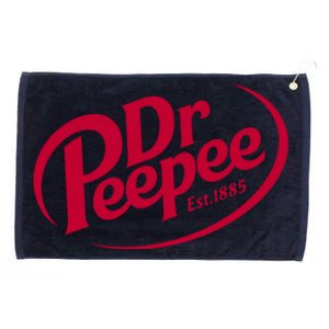 Dr Peepee Soda Pop Logo Grommeted Golf Towel